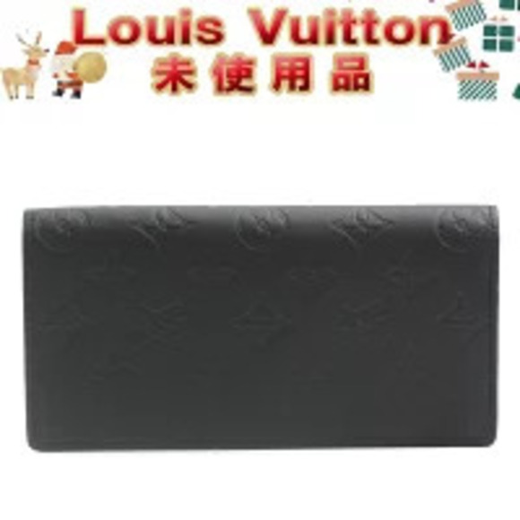 Louis Vuitton Handbags - Louis Vuitton Monogram Shadow Black Portefeuille Brazza Long Wallet